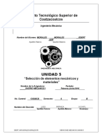 Selección de Elementos Mecánicos y Materiales