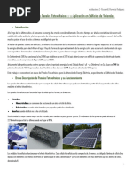 Trabajo de Investigación Sobre Paneles Fotovoltaicos y Su Aplicación en Edificios de Viviendas