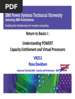 Return To Basics I: Understanding POWER7 Capacity Entitlement and Virtual Processors