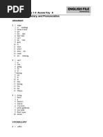 EF3e Elem Progresstest 1 6 Answerkey