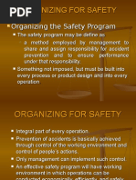 Organizing For Safety