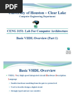 CENG3151 BasicVHDL For Lab PDF