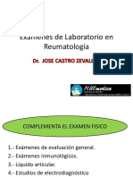 Exámenes de Laboratorio en Reumatología