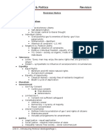 Political Ideologies (Unit 3B) EDEXCEL