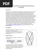 Índice de Necesidad de Tratamiento Periodontal de La Comunidad PDF