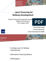 Project Financing For Railway Development