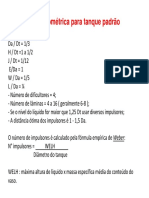 Lista de Exercício de Agitadores - Operações Unitárias I