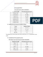 Ejemplo Memoria de Calculo para Granulometria