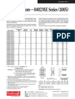 Chip Inductors - 0402ME Series (1005)