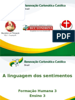 RCC Formação Humana 3 - Ensino 3 - A Linguagem Dos Sentimentos