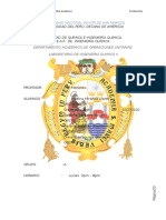 Primer Informe FILTRACION