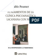 Pablo Peusner. "Fundamentos de La Clínica Psicoanalítica Lacaniana Con Niño" (Letra Viva, Bs - As., 2006)