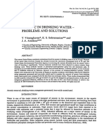 Agua Con Tenido de Arsenico Viraraghavan1999