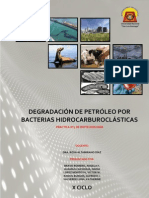 Degradación de Petróleo Por Bacterias Hidrocarburoclásticas