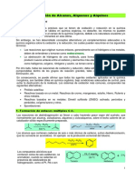 Oxidacion de Alcanos Alquenos y Alquinos