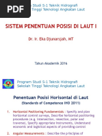 03 Sistem Penentuan Posisi Laut I