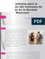 Lineamientos para La Prevención de Drogas: México