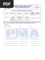 Procedimiento Lavado TK Andamio-Silla