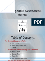 Rarejob Training Skill Assessment FAQs PDF