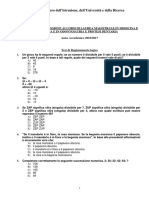 Test Medicina 2016