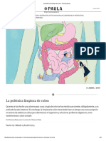 La Polémica Limpieza de Colon - Revista Paula