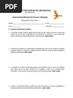 Examen Ciencias 1