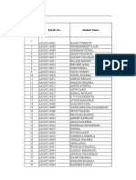 B.tech Cseit V Semester Summer Internship Supervisor List