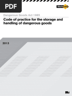 Code of Practice For The Storage and Handling of Dangerous Goods