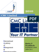 Company Profile at CMC Limited