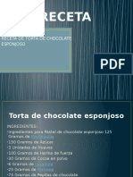 Receta de Torta de Chocolate Esponjoso