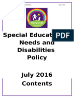 SEN Policy - July 2016