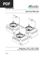 Heraeus Megafuge 1.0, 2.0 - Service Manual