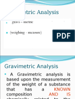 Gravimetry Principle