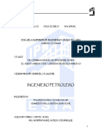 Determinación de Geopresiones para El Asentamiento de Tuberias de Revestimiento