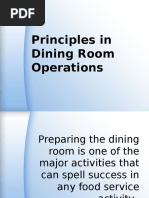 Dining Room Operations