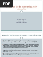 Teóricos de La Comunicación en Latinoamérica