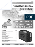 Manuale Riparazione Telwin - Prestige210a