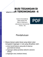 14 - TA3111 Distribusi Tegangan Terowongan