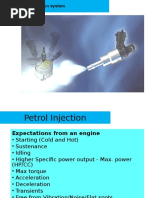 IC Engine Notes Petrol Injection System