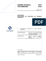 NTC 5723 Evaluacion-De-Posturas de Trabajos Estaticos