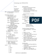 Hematology Lab Intro