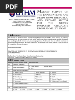 Questionnaire Master Sustainable Energy