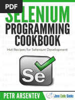 Selenium Programming Cookbook PDF