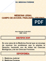 Definicion de La Medicina Forense.