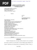 Chris Jerome Federal Lawsuit