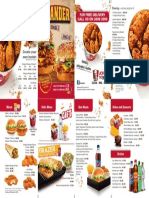 Menu KFC 2016