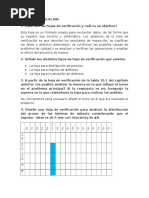 Hoja de Verificacion