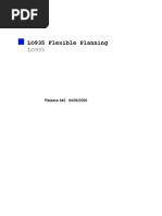 LO935 Flexible Planning: Release 640 04/06/2006