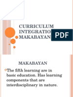 Curriculum Integration in Makabayan