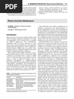 Membrane Preparation - Phase Inversion Membranes